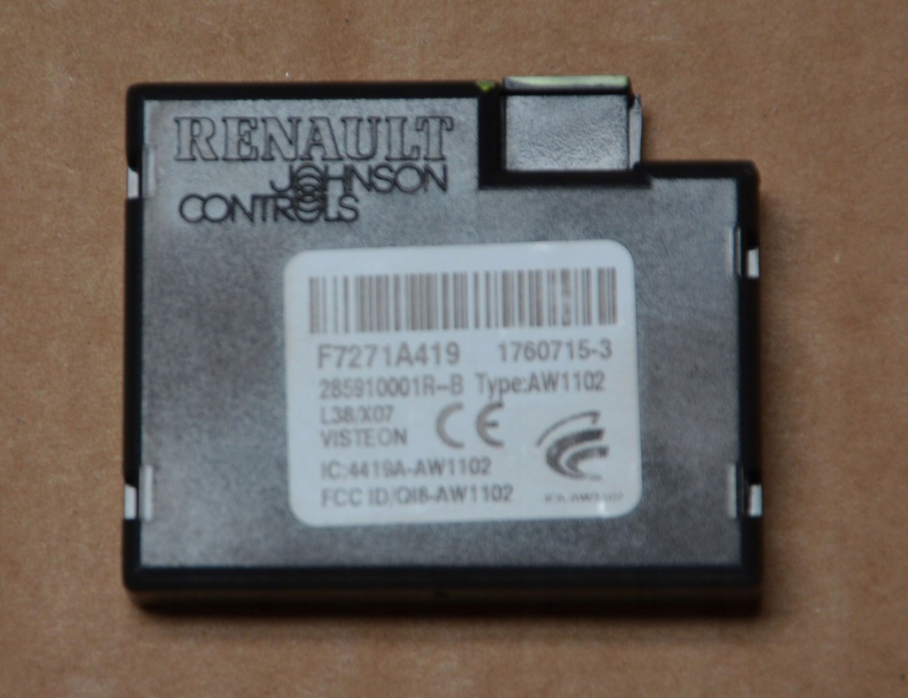 фото №1, 285910001r renault twingo smart forfour заглушка