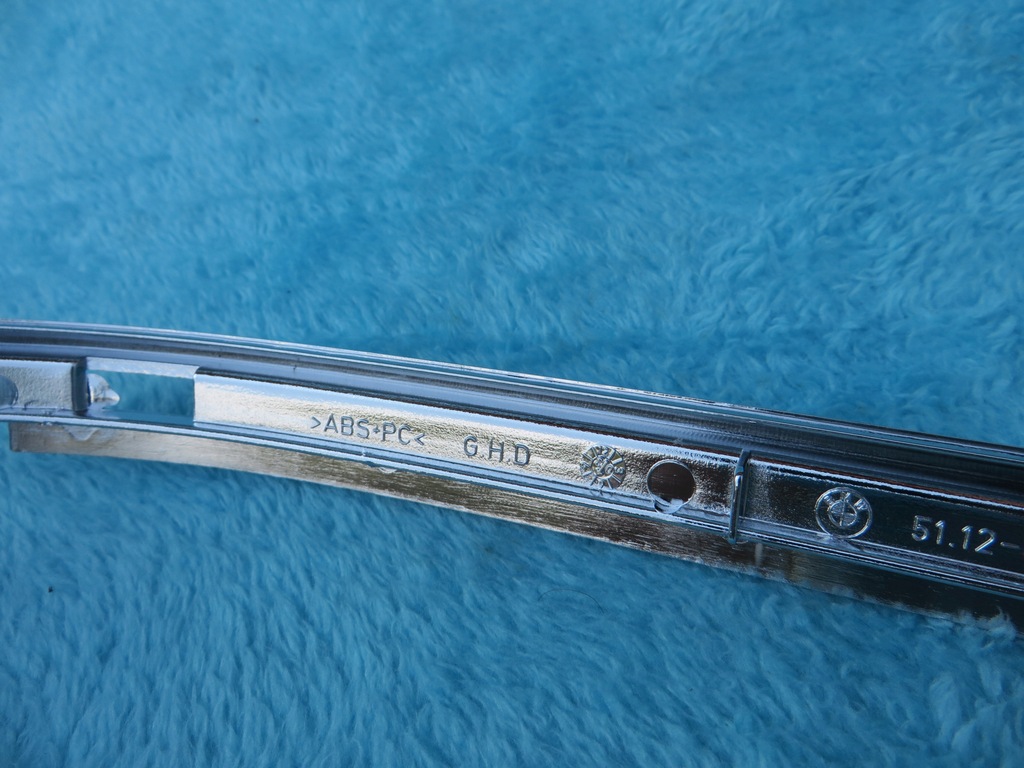 фото №10, Bmw 5 e39 молдинг na бампер хром правый левый задняя