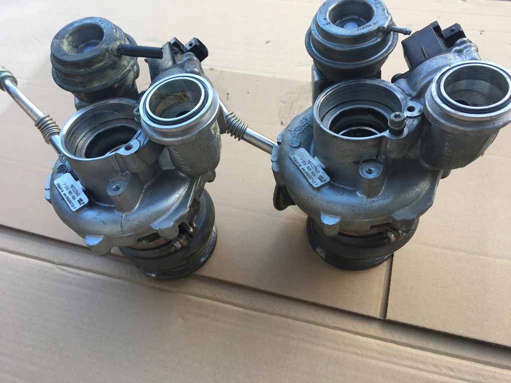 фото №8, Bmw e70 f10 5,0i турбонагнетатель 2x турбина 7576985