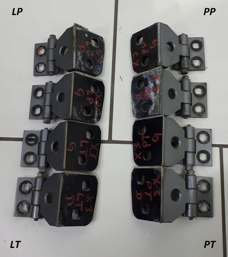 фото №1, Bmw x3 e83 петлі двері перед задня лівий правий d g