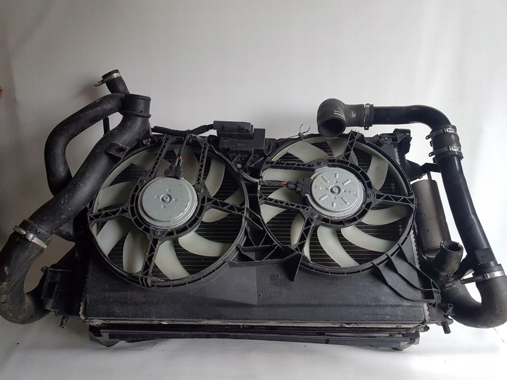 фото №8, Fiat croma дизель комплект радіатор вентилятор