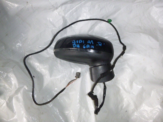 фото №1, Audi a1 10- 8x правое зеркало 6 pin