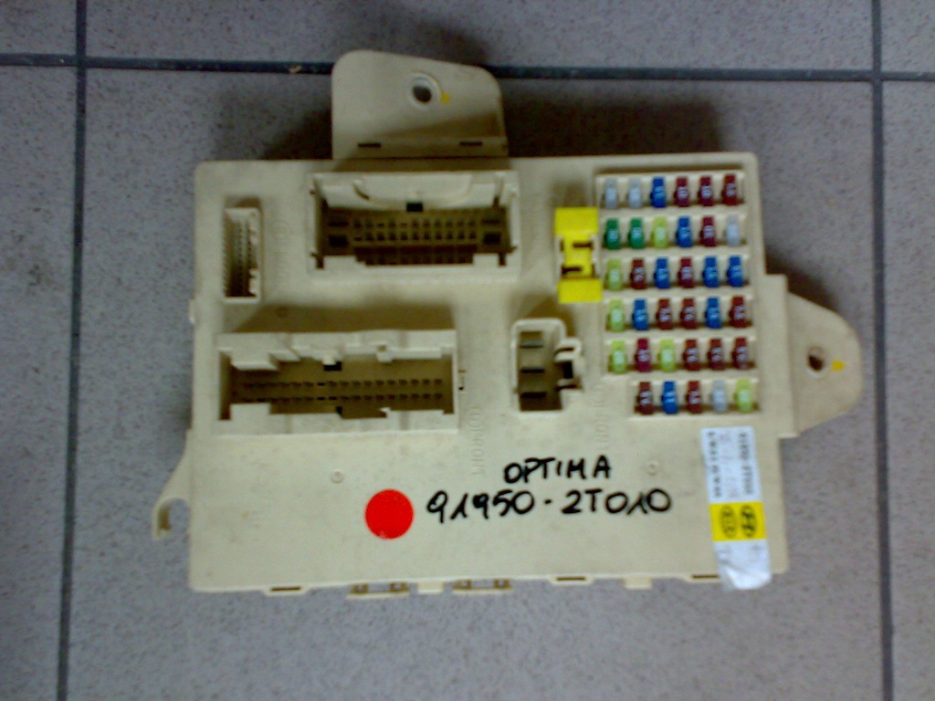 фото №1, Kia optima модуль bsi коробка предохранитель 91950-2t010