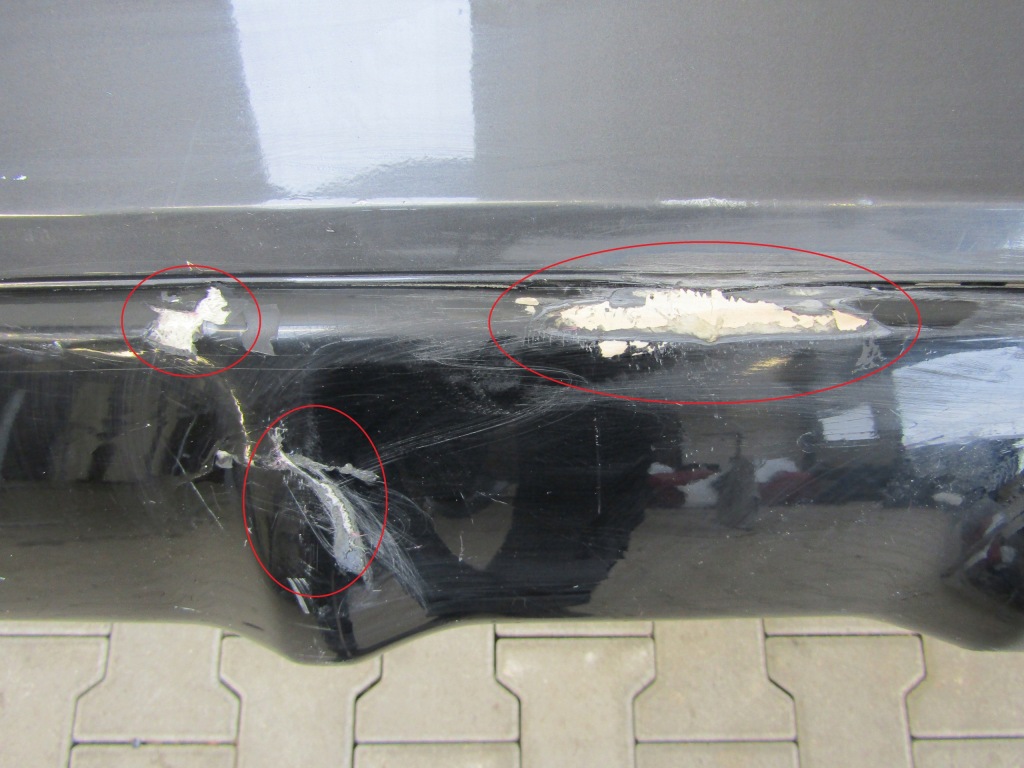 фото №7, Бампер задняя задний bmw x6 f16 m performance 14-19