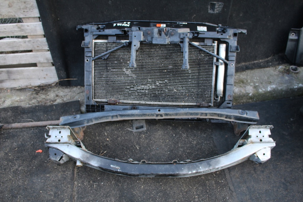 фото №1, Pas передній радіатор mazda 6 lift gh 2.2 d