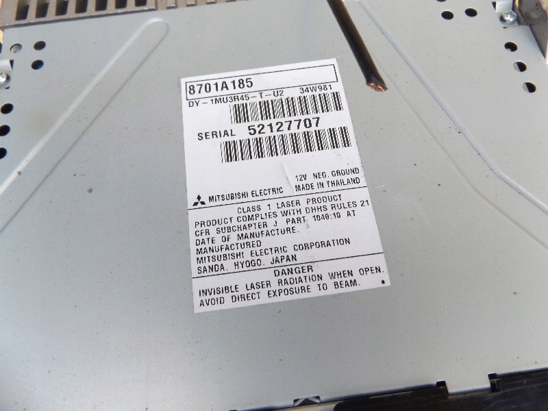 фото №2, Mitsubishi asx rvr радіо 13-16r