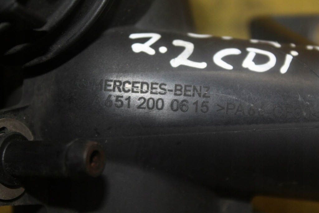 фото №13, Корпус термостата sprinter 906 2.2cdi a6512000615