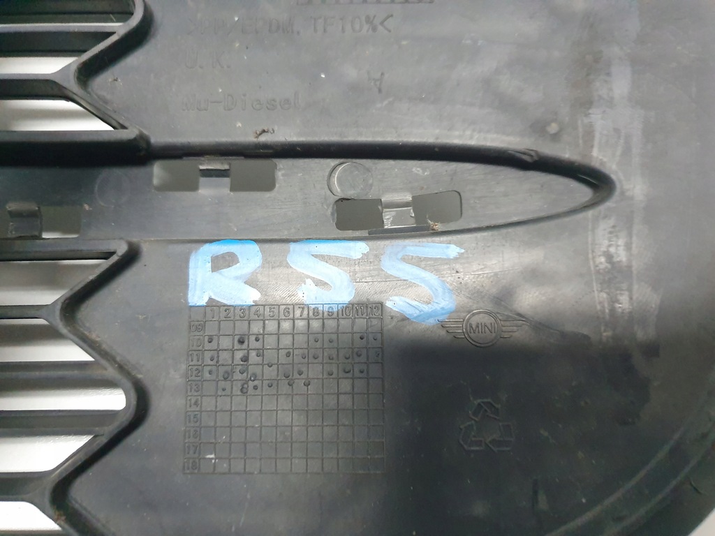 фото №8, Mini r55, r56 - решітка бампера середня 7248789