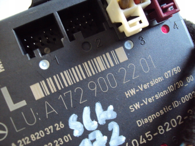 фото №4, Модуль дверь левый перед mercedes slk w172 r172