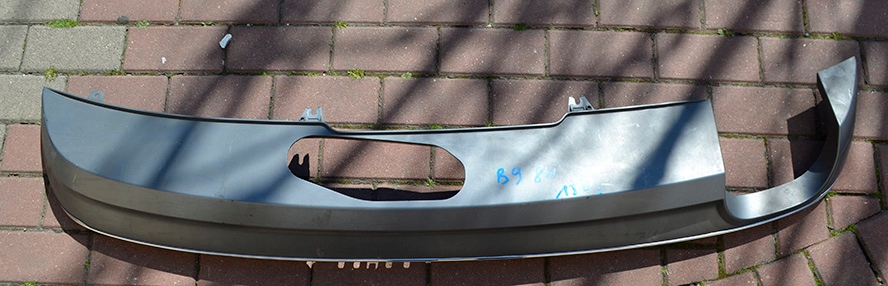 фото №1, Накладка диффузор audi a4 b9 8w хром