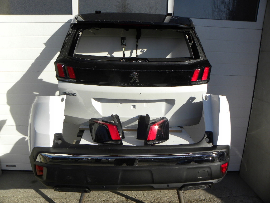 фото №1, Peugeot 3008 ii 2018 rok крышка багажника задняя, бампер задний