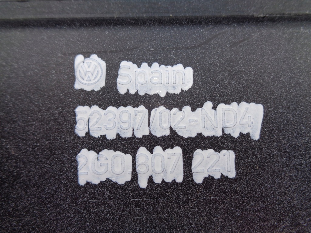 фото №12, Vw polo 2g vi 6 бампер перед 2g0807221 білий