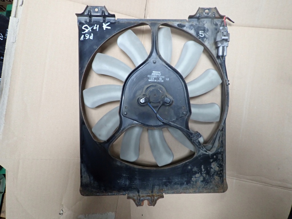 фото №1, Suzuki sx4 sedici ddis вентилятор кондиціонера