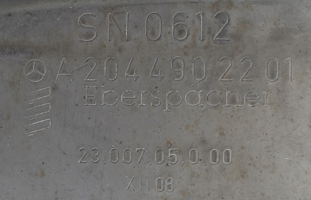 фото №8, Mercedes glk w204 выхлоп гаситель конечный org полный