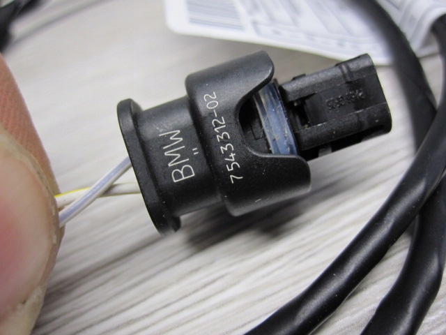 фото №9, Штекер датчика удара bmw оригинал 7543312