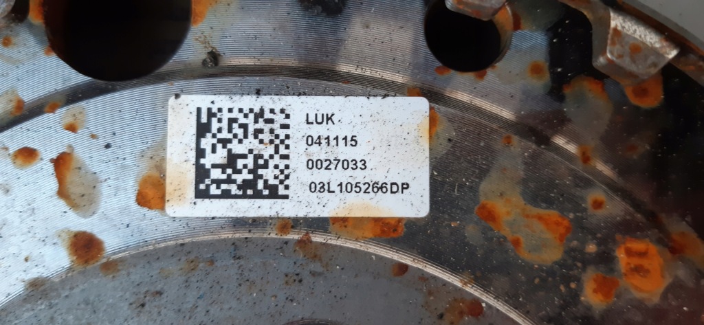 фото №7, Vw golf vii 1,6tdi16r колесо двухмассовый 03l105266dp