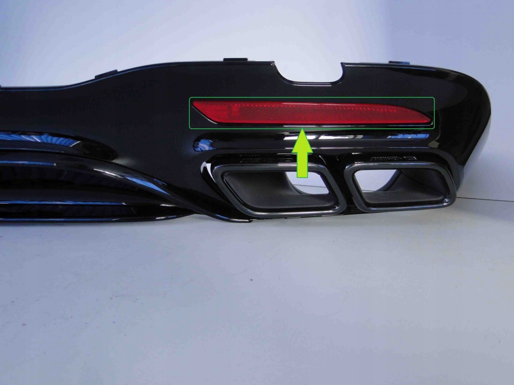 фото №5, Mercedes s klasa w222 відбивач w задній дифузор 222