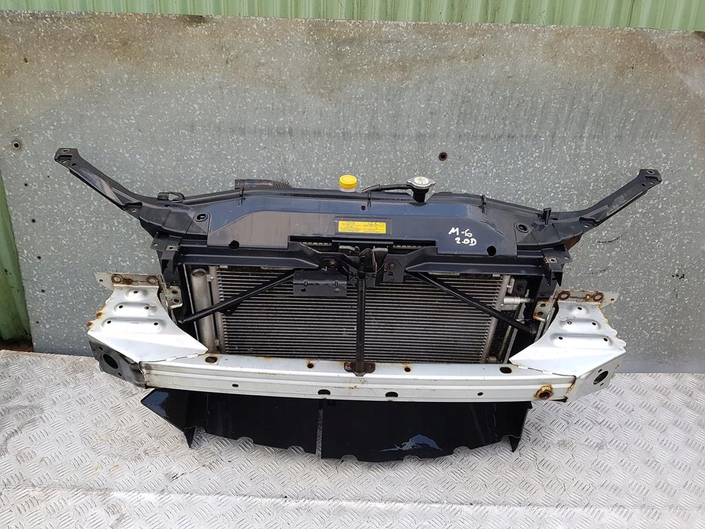 фото №9, Mazda 6 gg 02- 2.0d citd pas передний радиатор kpl