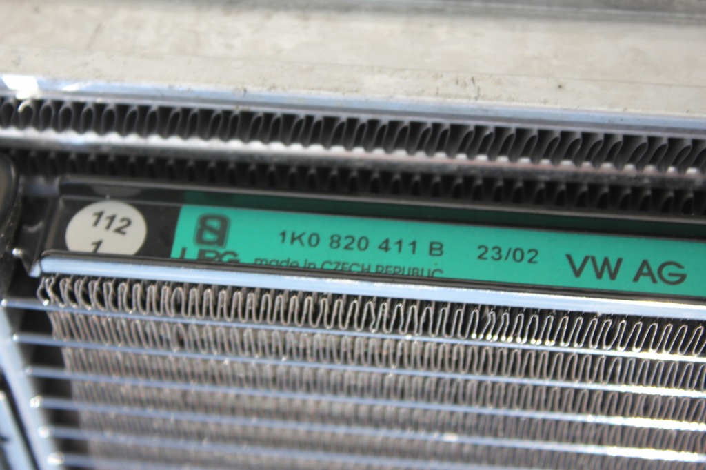 фото №14, Радиатор wody vw octavia ii a3 1k0121253h