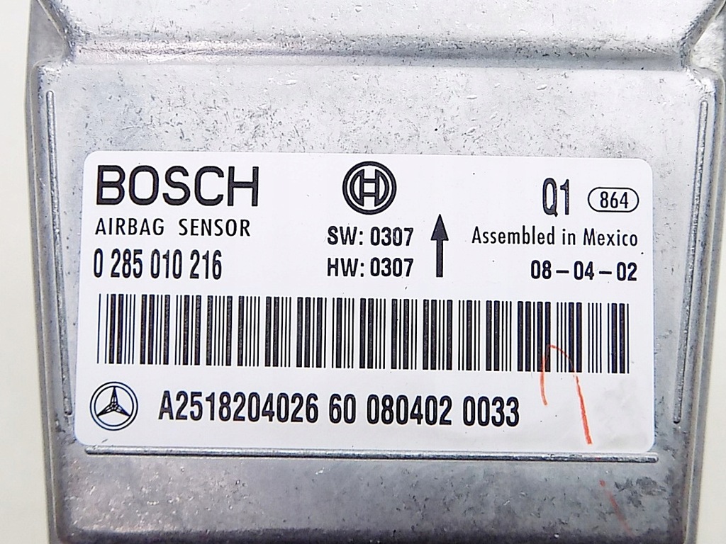 фото №3, Модуль подушка безпеки - mercedes r-klasa w251 a2518204026
