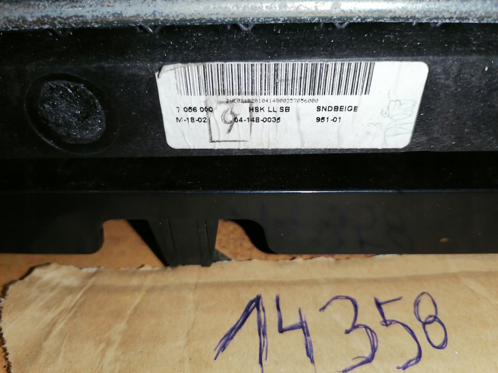 фото №11, Bmw x3 консоль подушка безпеки натягувачі ременів модуль подушка безпеки