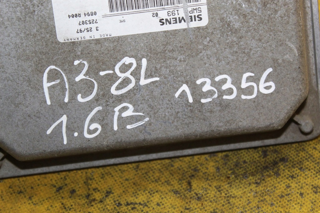 фото №6, Бортовий комп'ютер двигуна a3 8l 1.6 b 06a906019d