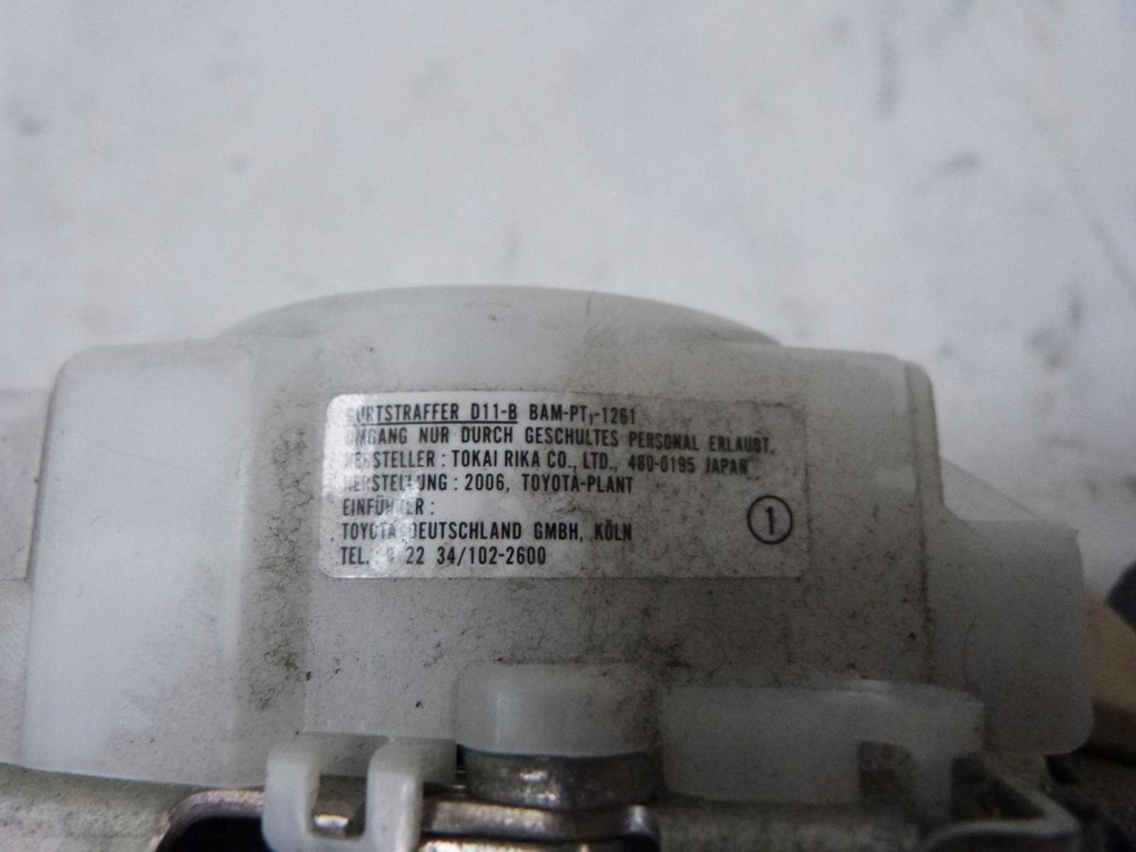 фото №3, Lexus is220 is ii pas безопасности правый перед