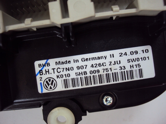 фото №7, Панель кондиционера обдув vw sharan scirocco golf
