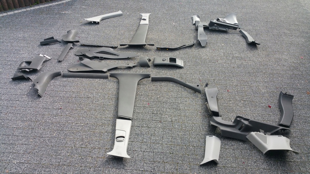 фото №2, Kuga mk1 08-12 захист пластик стійка поріг салону