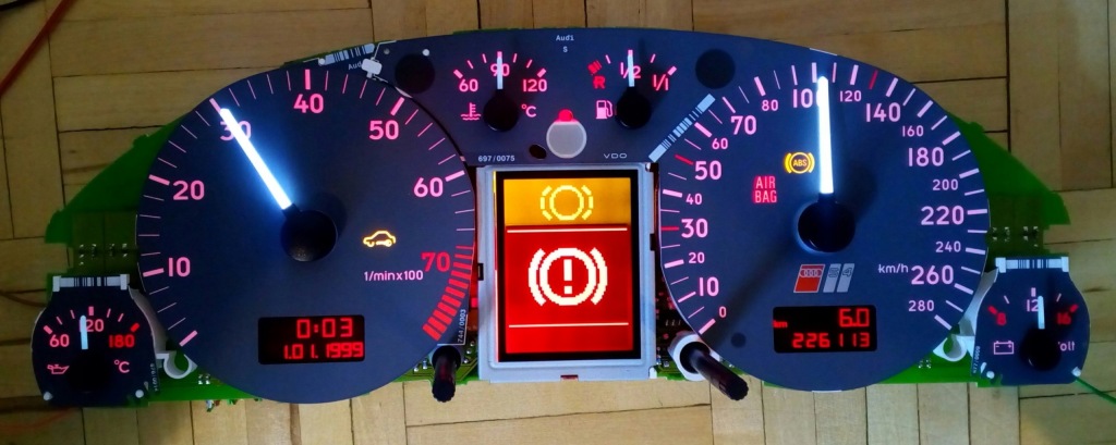 Дисплей fis jaeger audi a3 a4 a6 tt quality a+ в Україні