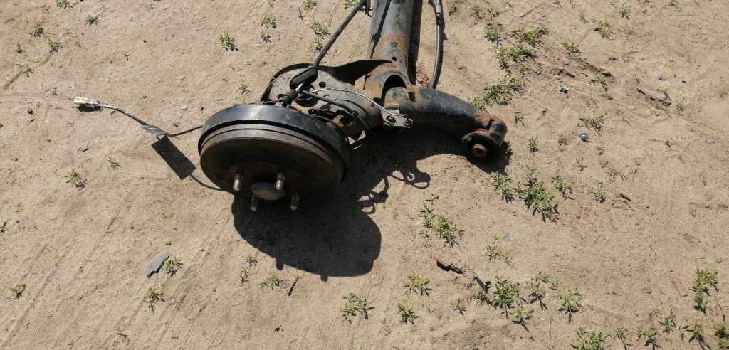 фото №2, Mitsubishi space star ii задняя oś балка