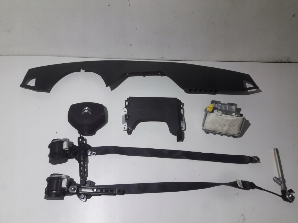 фото №1, Citroen c4 aircross панель приладів консоль подушка безпеки ремені оригінал демонтаж