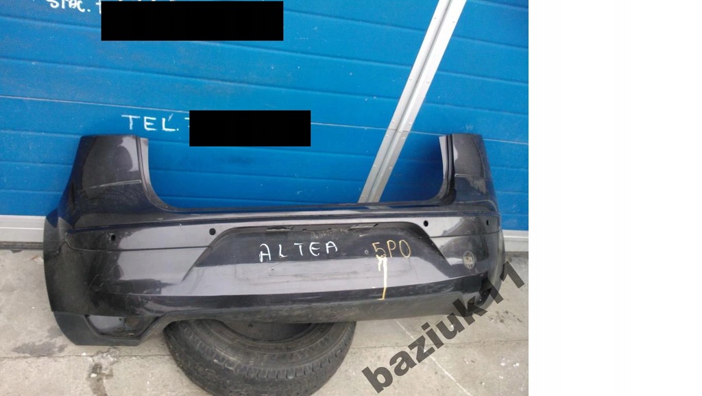 фото №1, Бампер задня seat altea 2004-2012