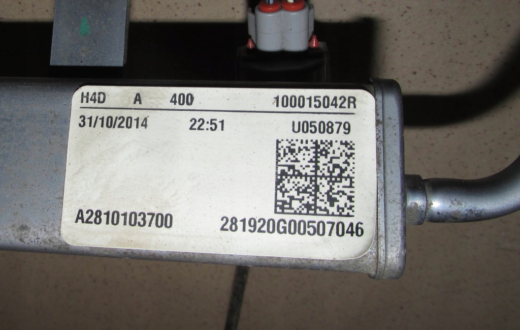 фото №3, Smart forfour ii 453 молдинг впрыскная форсунка