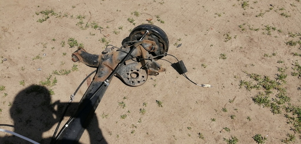 фото №4, Mitsubishi space star ii задняя oś балка