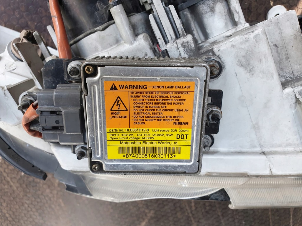 фото №1, Nissan maxima qx преобразователь ксенон левая
