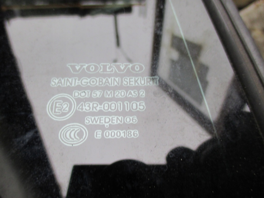 фото №7, Стекло правый задняя треугольник volvo s80 ii 2006-2009r