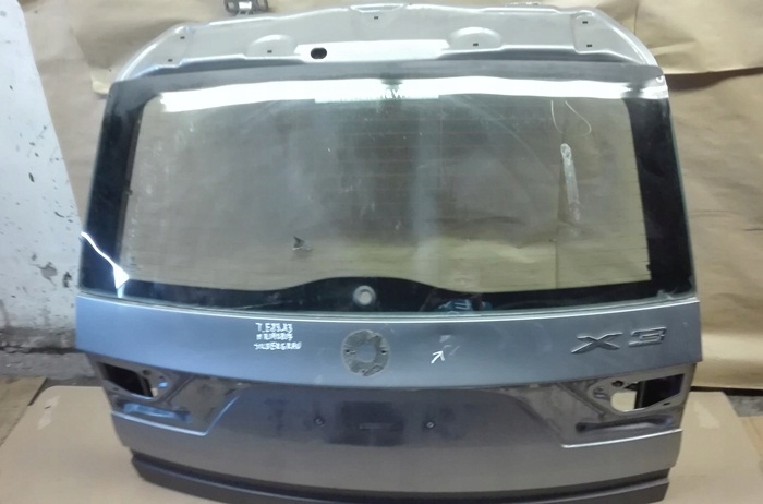 фото №1, Bmw x3 e83 крышка багажника багажника silbergrau
