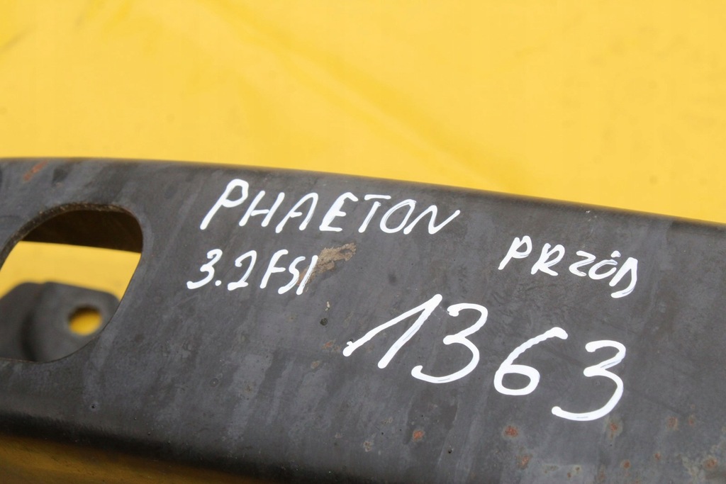 фото №10, Volkswagen оригинальный номер 3d0807105ag балка бампера передний