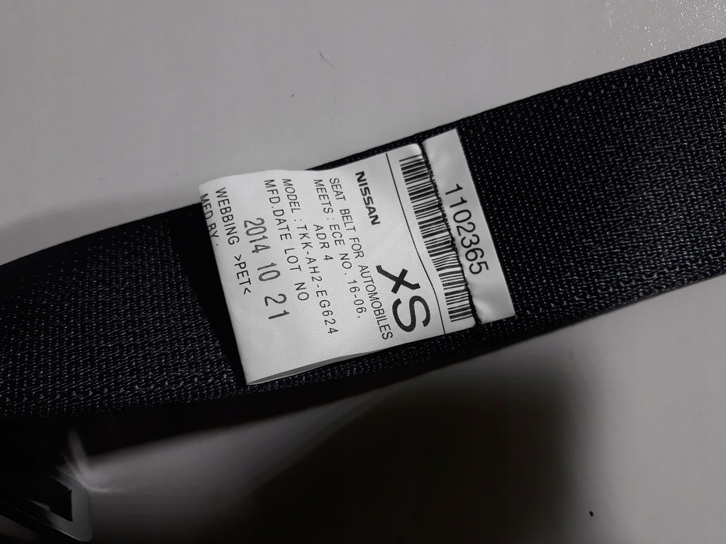 фото №11, Infiniti q50 pas безпеки задня