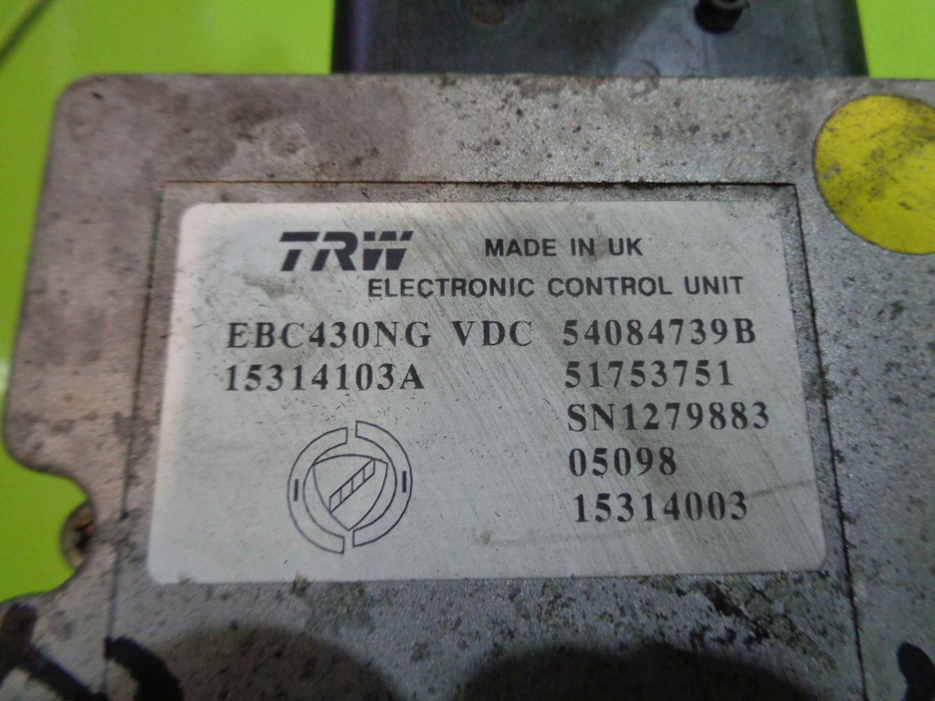 фото №6, Fiat croma 2.2 b 06 насос abs гальмівна 15314103a