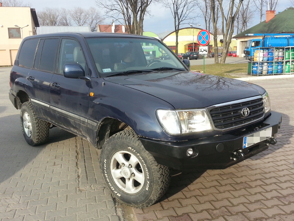 фото №11, Бампер перед toyota land cruiser 100 металлический