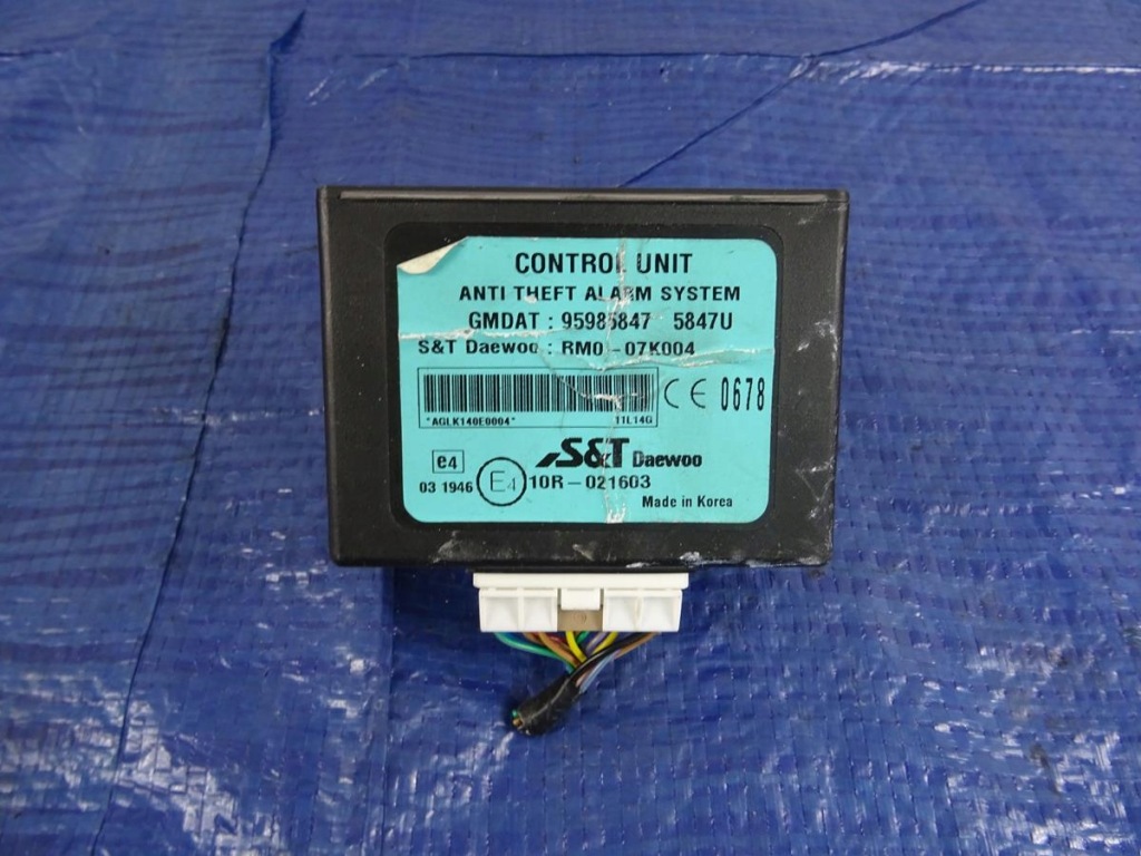 фото №1, Модуль chevrolet spark m300 95985847