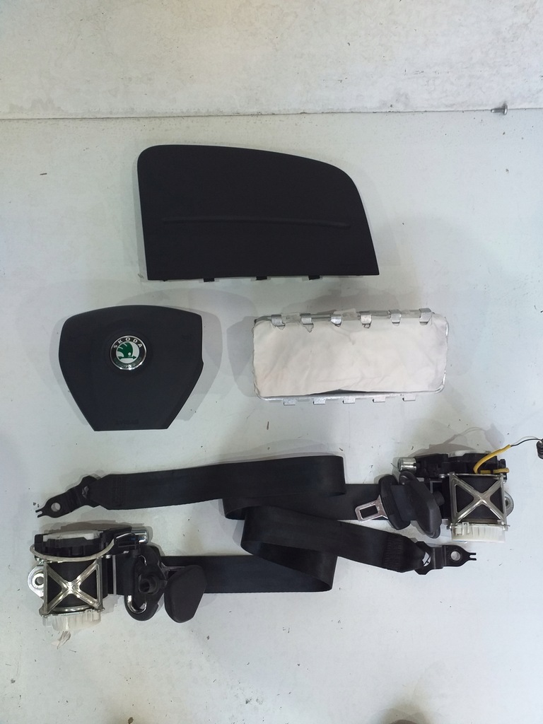 фото №1, Skoda fabia 2 ii подушка безопасности водитель пассажир ремни