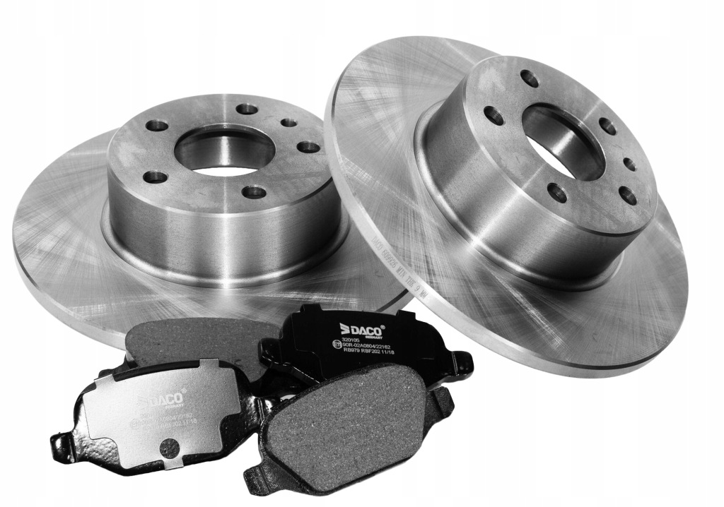 фото №1, Тормозные диски x2 + тормозные колодки задняя alfa romeo 156 2001- 276mm