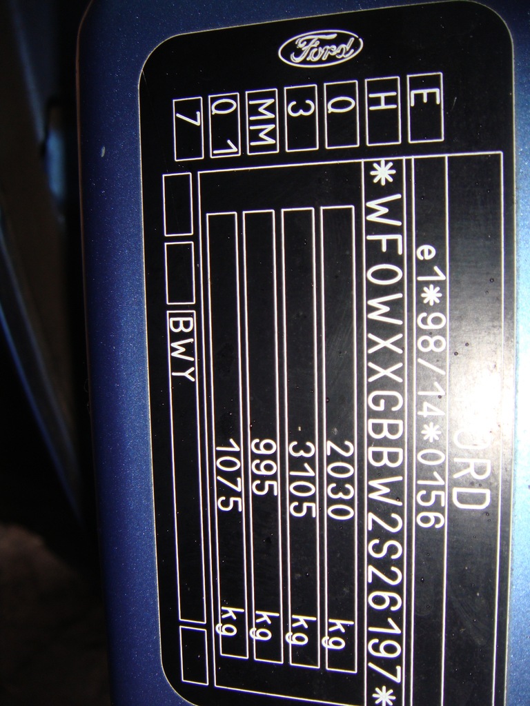 фото №4, Дзеркало зовнішнє ford mondeo mk3 лак 01