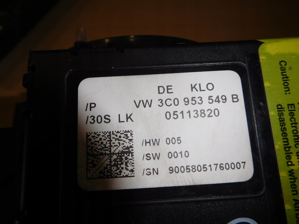 фото №8, Важіль перемикач zespo passat b6 2.0 3c0953549b