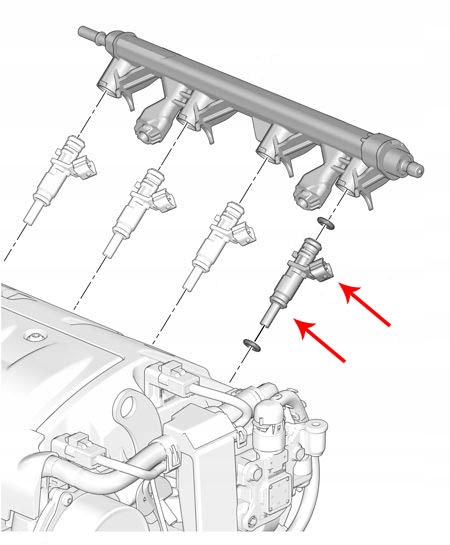 фото №5, Форсунка citroen c3 ii picasso 1.4 vti 1.6 vti