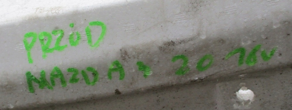 фото №3, Mazda iii абсорбер піна бампер передній