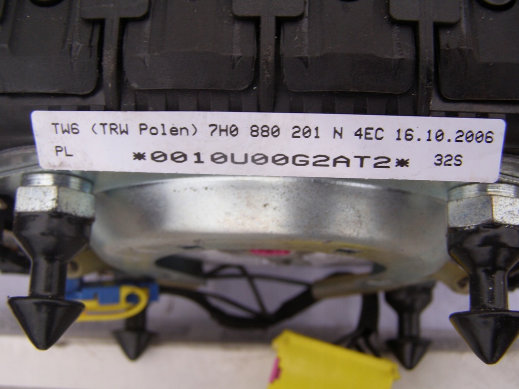 фото №5, Vw transporter комплект подушек подушка безопасности датчик